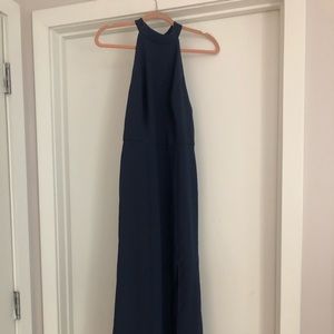 After six Sophia blue bridesmaid dress in size 8